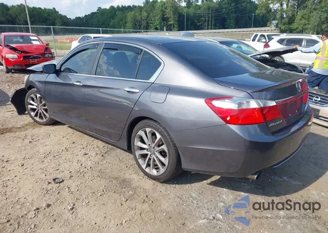 2013 Honda Accord Sport из США, поврежденный, VIN 1HGCR2F51DA082694